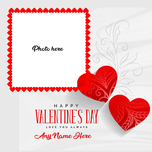 Valentine's Day 2020 Photo Frames For Wife With Name Valentine's Day 2020 Photo Frames For Wife With Name