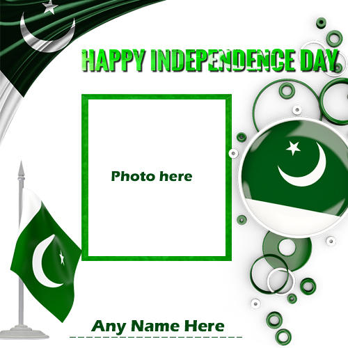 14 august 2022 independence day pakistan photo with name