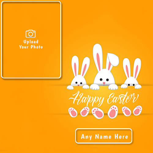 2025 Easter Sunday Day Frame With Name