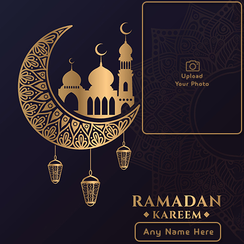 Ramadan Mubarak 2025 Photo Editor Online