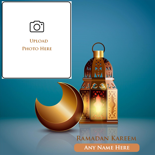 Ramadan Mubarak 2025 Photo Frames With Your Photo Online