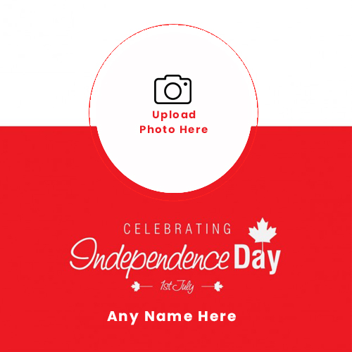 Canada Day Photo Frames For Facebook