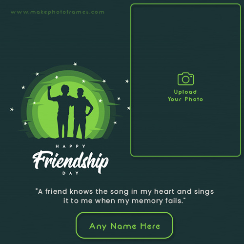 Happy Friendship Day Festival 2025 Photo Frame Download