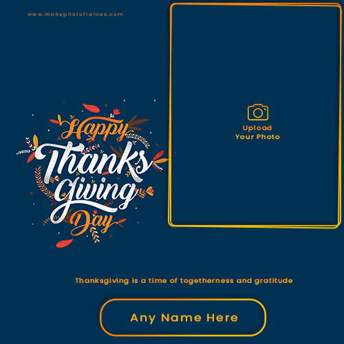 Thanks Giving Photos Download With Your Name