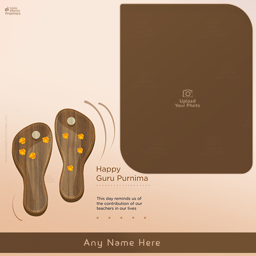 Make Name On Guru Purnima 2025 Photo Status