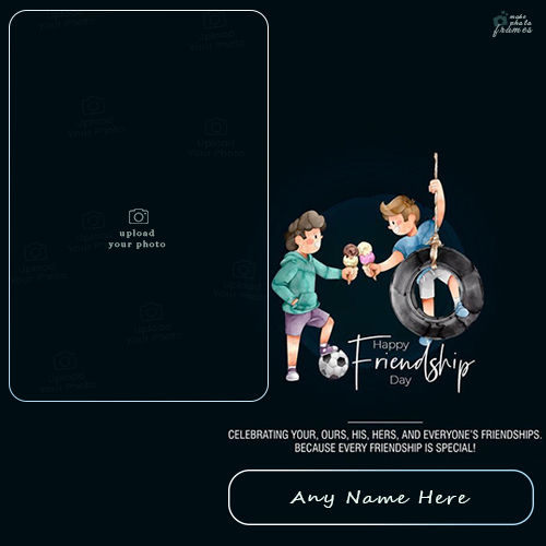Make Name On Friendship Card 2025 With Photo