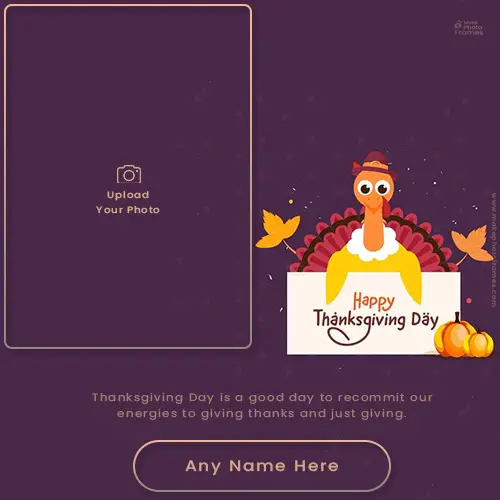 Optimaal papier band Thanksgiving Photo Frames Online Free Download