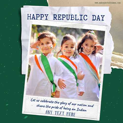 26 January 2025 Republic Day Photo Frame Editor