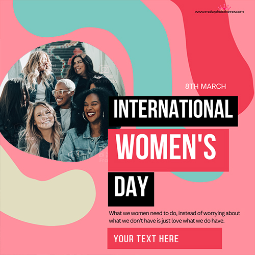 Women's Day 2025 Quotes For Your Female Boss With Name And Photo