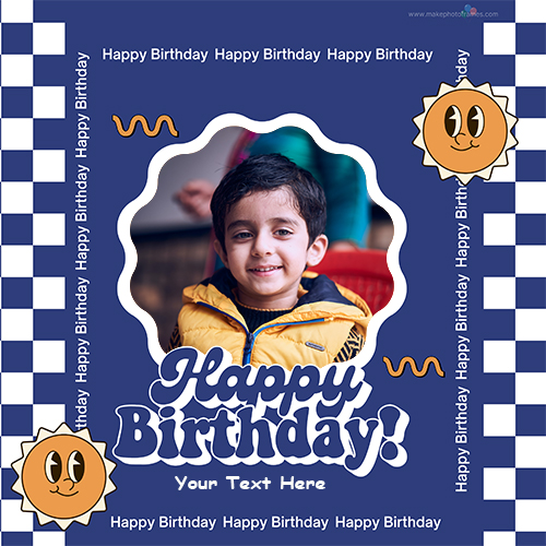 Create Birthday Card With Photo And Name
