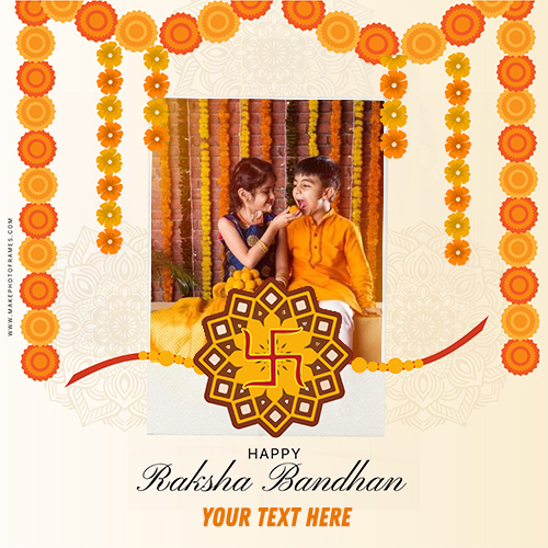 Raksha Bandhan Festival 2024 Wishes With Name And Photo