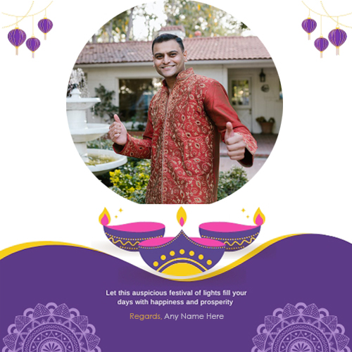 Happy Diwali 2025 Images Edit Name And Photo