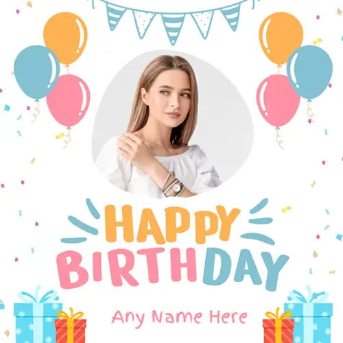 Online Birthday Wishes With Photo And Name
