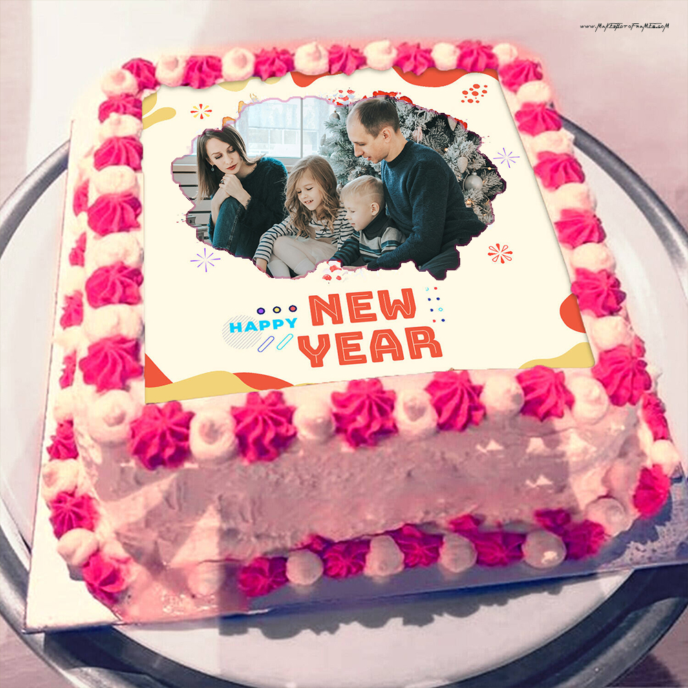Happy New Year 2023 Cake Photo With Name