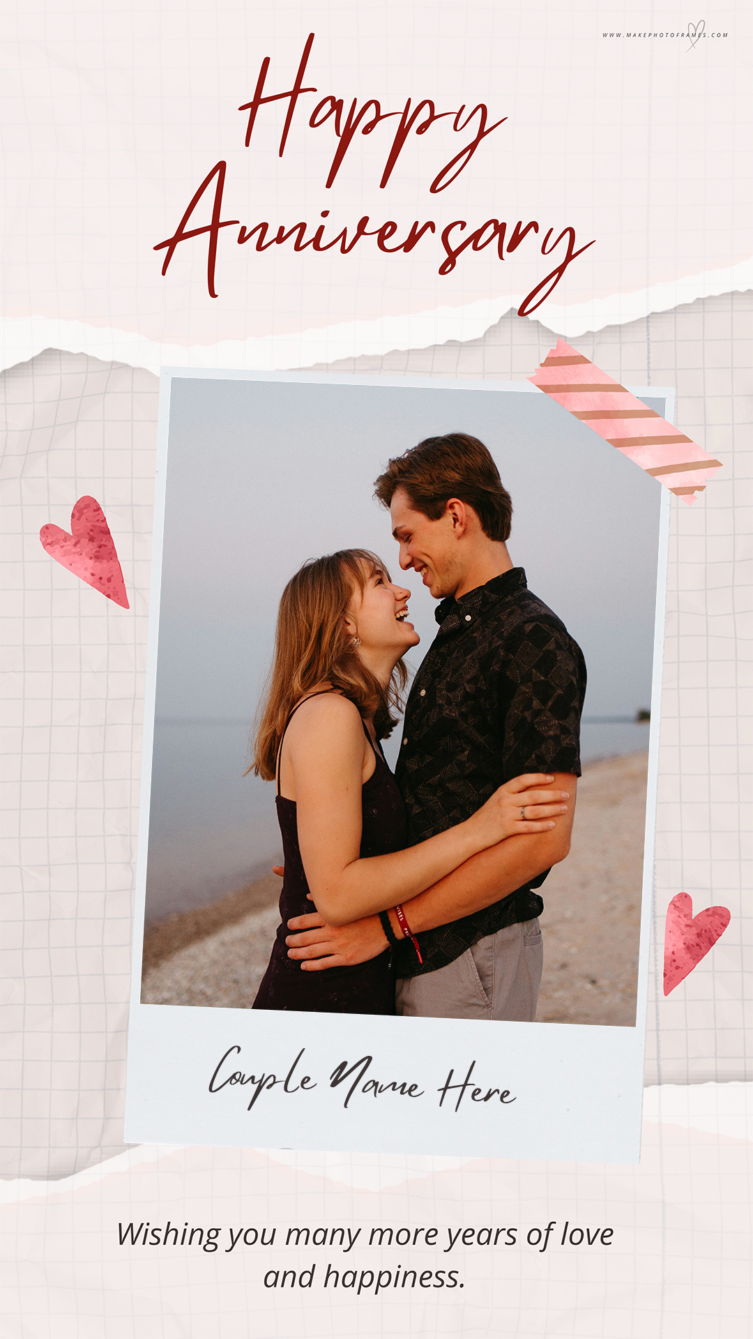 Happy Anniversary Card Latest Photo Frame With Name