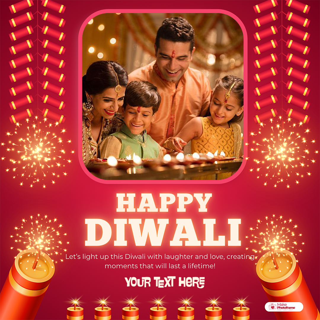 Diwali 2025 Greeting Photo Editor With Name And Picture