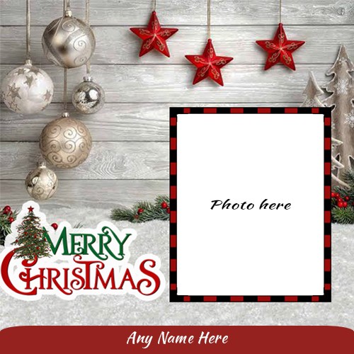 25 December 2025 Merry Christmas Photo With Name