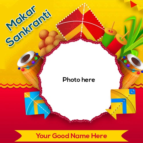 Happy Makar Sankranti 2025 In Advance Photos With Name