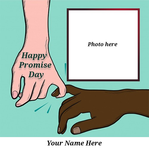 Promise Day 2025 Image With Name And Photo