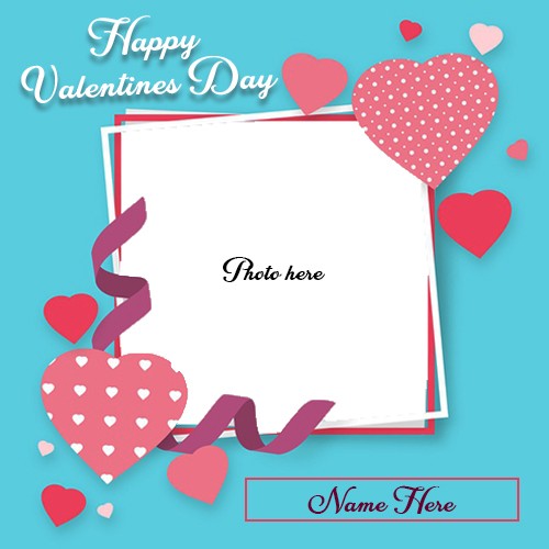 Valentines Day 2025 Photo Frames For Husband With Name