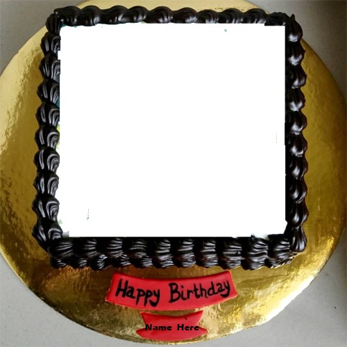 Happy Birthday Chocolate Cake With Name Edit Download