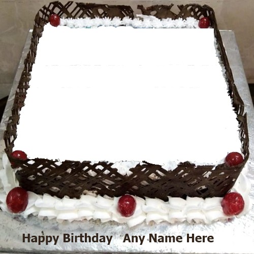 Write My Friend Name On Birthday Cake Photo