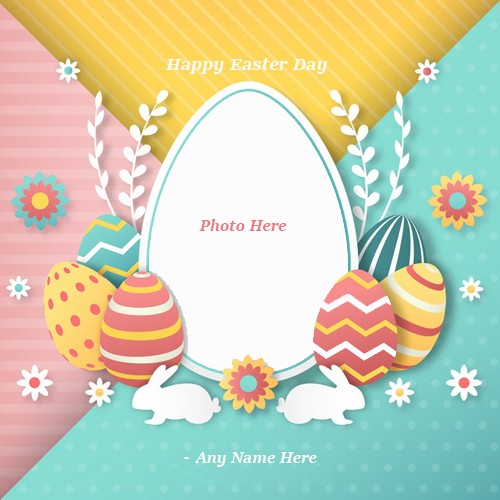 Happy Easter Day 2025 Images With Name And Photo