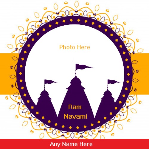 Make Name On Ram Navami 2025 Photo Editor Online
