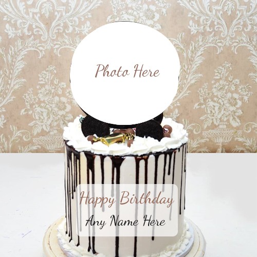 Birthday Cake With Name And Pic Edit