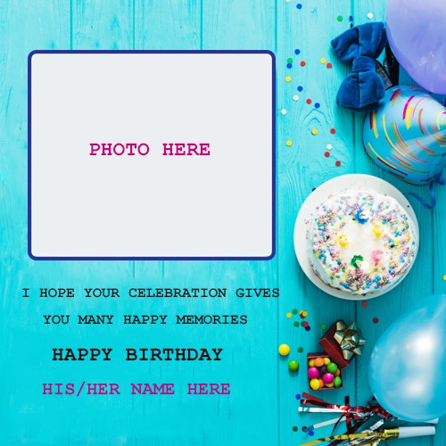 Birthday Message With Photo And Name