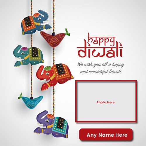 Happy Deepawali/Diwali 2025 Photos Dp With Your Name