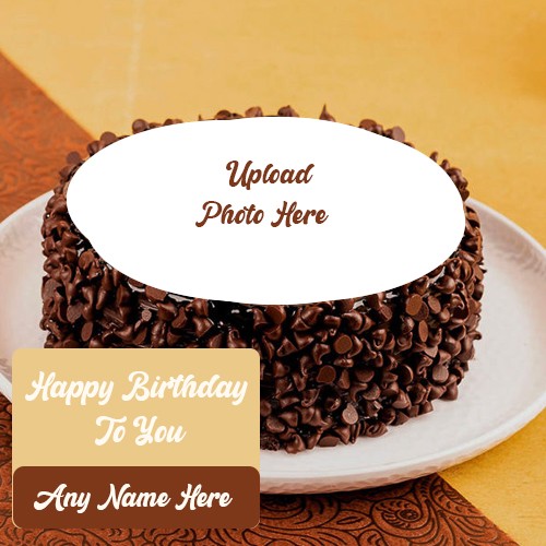 Write Your Name On Delicious Chocolate Birthday Cake Pictures And Photo