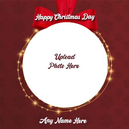 Happy Merry Christmas 2025 Images With Name And Photo