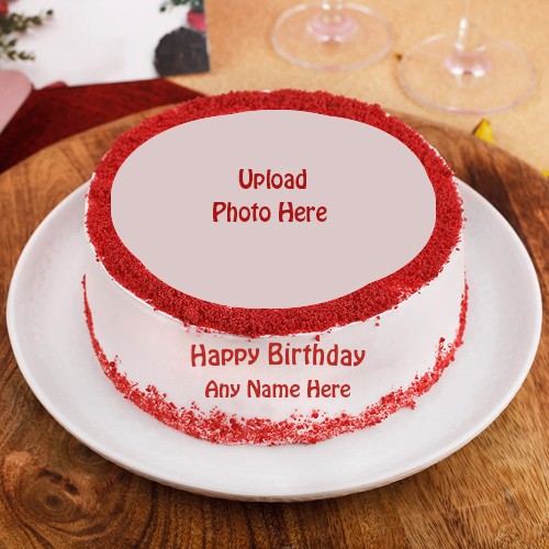 Advance Birthday Cake Photo With Name Edit