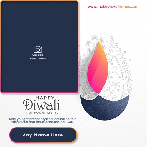 Deepavali 2025 Greeting Card Online Free Name And Photo Frame Edit