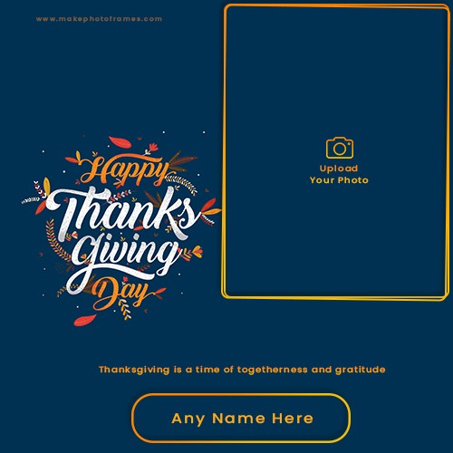 Thanks Giving Photos Download With Your Name
