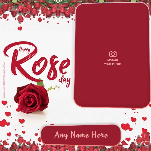 Happy Rose Day Ki Photo 2025 With Name Download