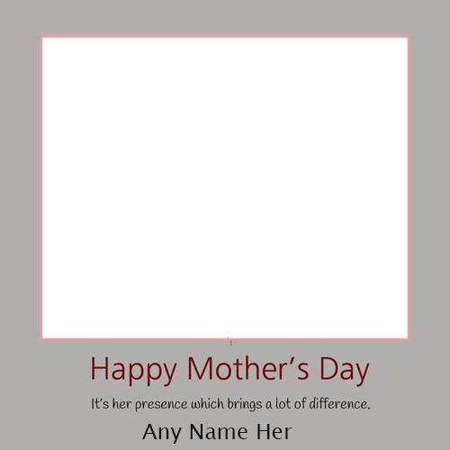 Mothers Day 2025 Card With Photo Insert