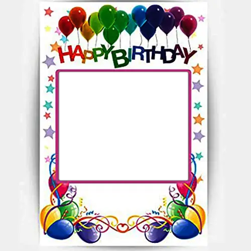 Happy Birthday Wishes Card With Photo And Name