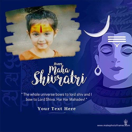 Happy Maha Shivratri 2025 Wishes Edit Photo Customised Name Download