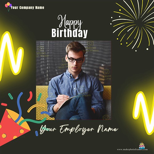Happy Birthday Employee Images With Name And Photo