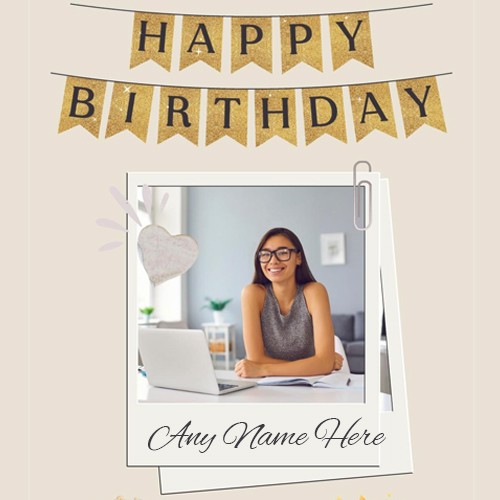 Happy Birthday Wishes Generate Photo Frame Download