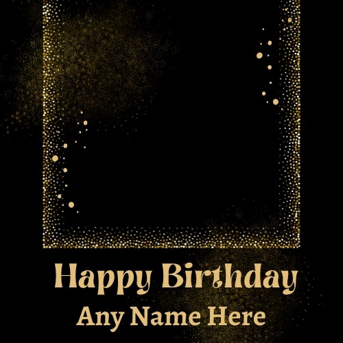Happy Birthday Wishes Card Edit Name And Photo