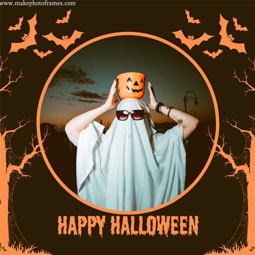 Add Halloween Frame To Photo Editor Online Free