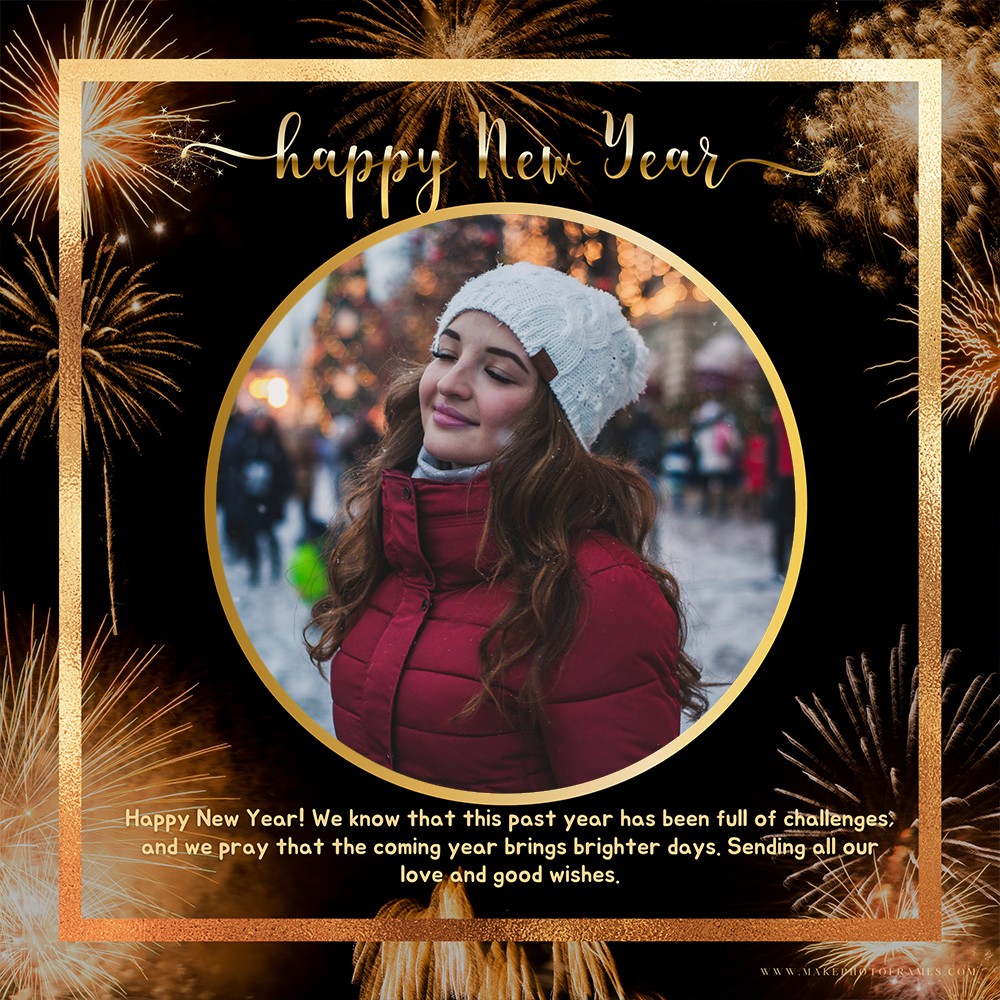 Write Name On Happy New Year 2025 With My Photo