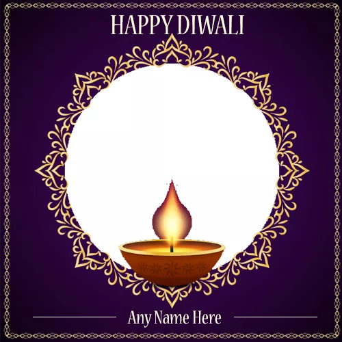 Diwali Photo Frame 2023With Name