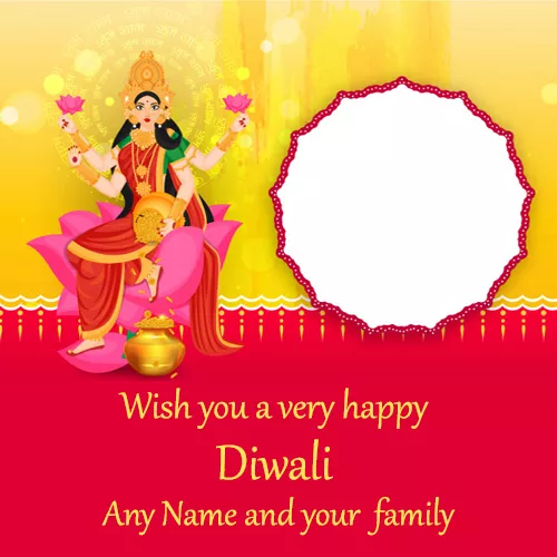 Happy Dhanteras And Diwali 2023 Images With Name And Photo