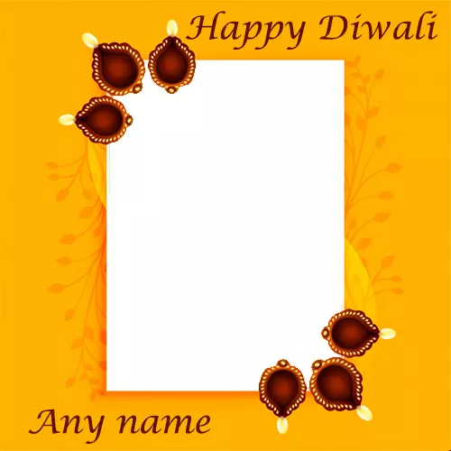 Happy Diwali Make Photo With Name