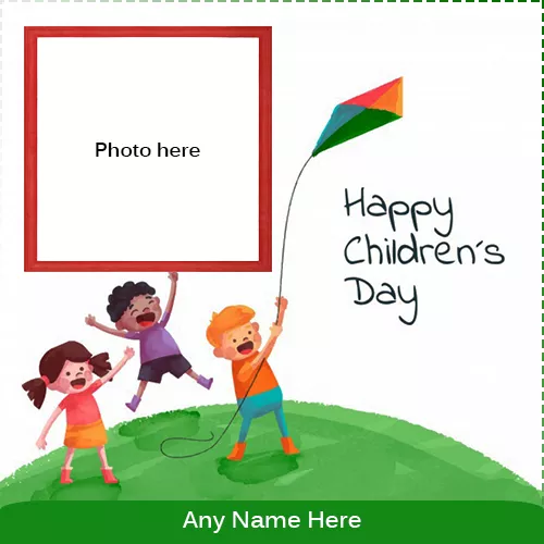 Write Name On Happy Childrens Day Wishes With Photos