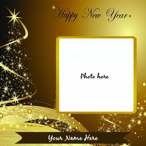 Write Name On Happy New Year 2021 With My Photo